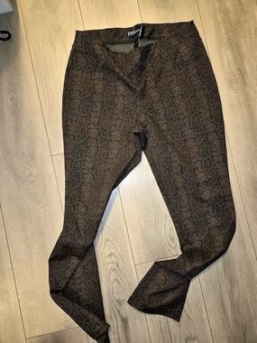 FDJ French Dressing Jeans French Dressing Jeans Animal Print Skinny Jeans Waist